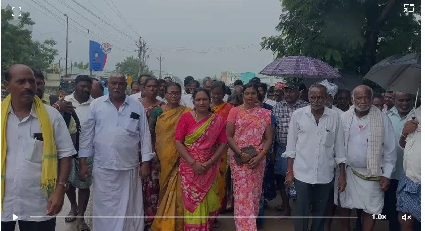 నేకునంపేట ఎంపీటీసీ అభ్యర్థిగా మలగల చెన్న కృష్ణమ్మ నామినేషన్